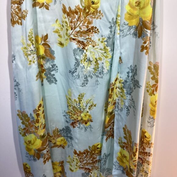 Favorite Daughter Marigold Bloom Floral Print Side Slit Maxi Dress Women’s Size - Picture 7 of 17